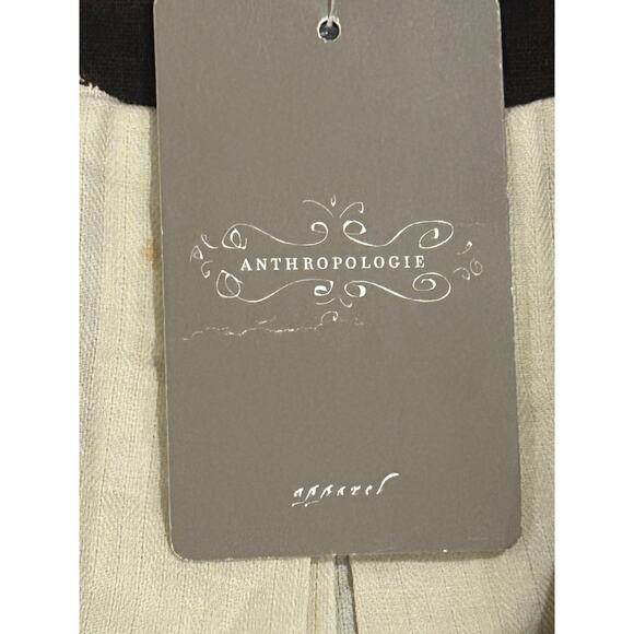 NWT Leifsdottir Linen Medium Collarless Giraffe Print Crop Blazer - Picture 4 of 5